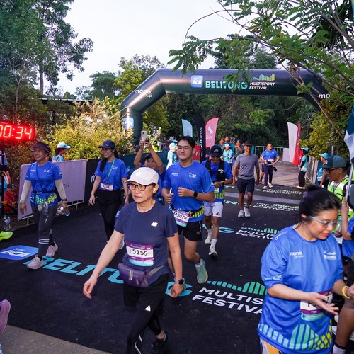 Race photo from Belitung Multisport Festival