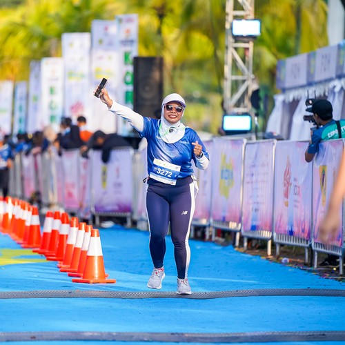 Race photo from BOGORUN 2026