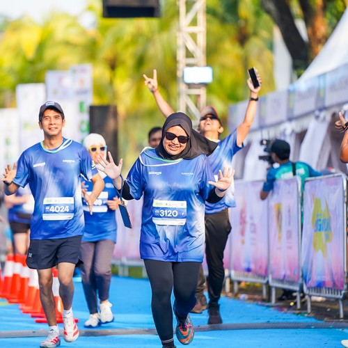 Race photo from BOGORUN 2026