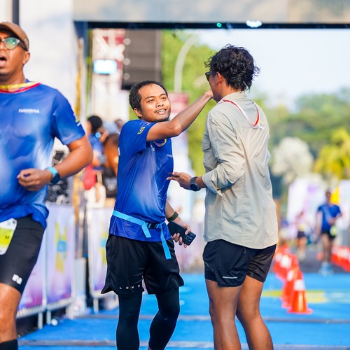 Race photo from BOGORUN 2026