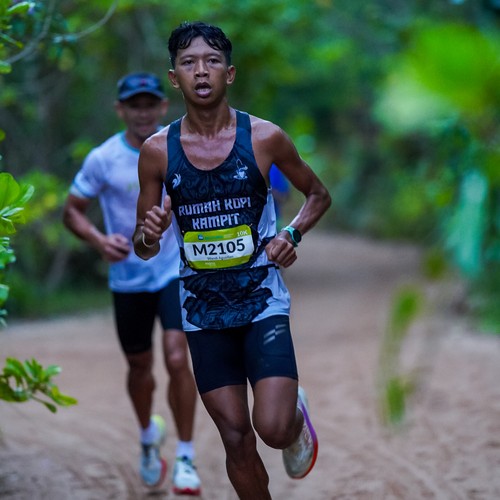 Race photo from Belitung Multisport Festival