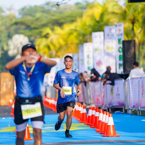 Race photo from BOGORUN 2026