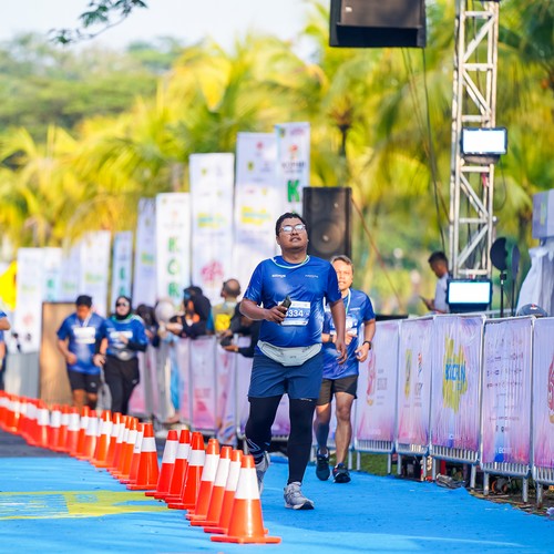 Race photo from BOGORUN 2026