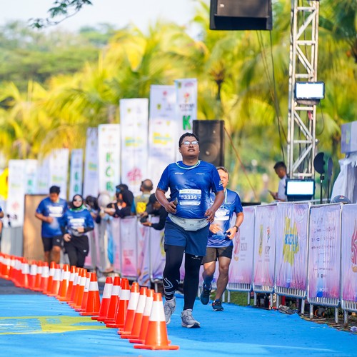 Race photo from BOGORUN 2026