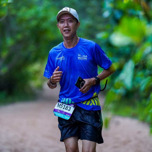 Race photo from Belitung Multisport Festival