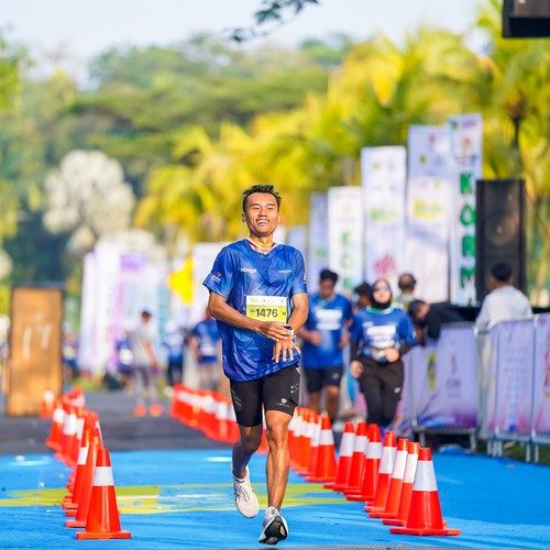 Race photo from BOGORUN 2026