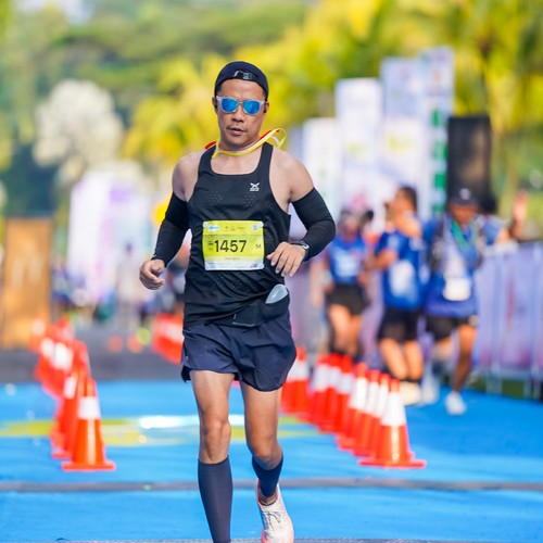 Race photo from BOGORUN 2026