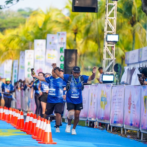 Race photo from BOGORUN 2026