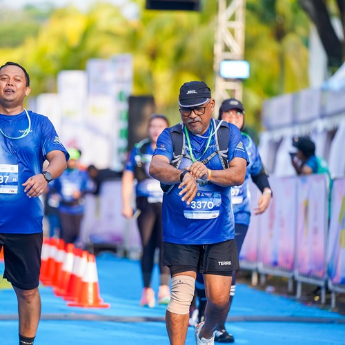 Race photo from BOGORUN 2026