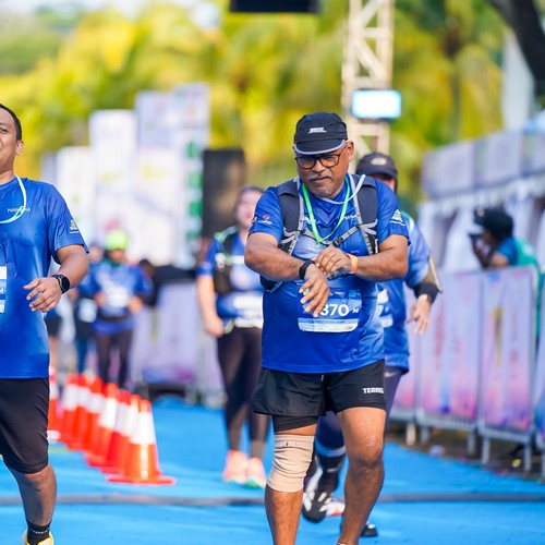 Race photo from BOGORUN 2026