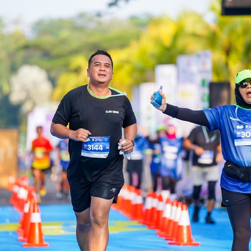 Race photo from BOGORUN 2026