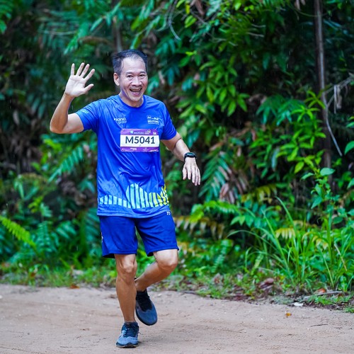 Race photo from Belitung Multisport Festival