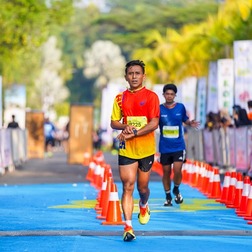 Race photo from BOGORUN 2026