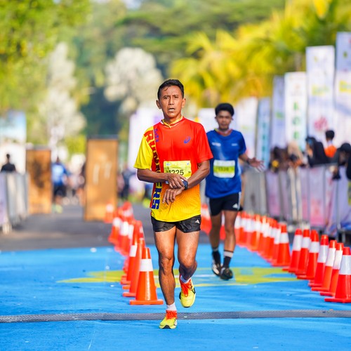 Race photo from BOGORUN 2026