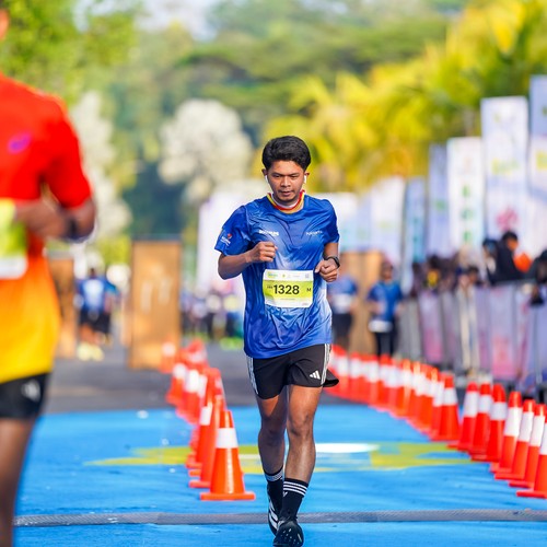 Race photo from BOGORUN 2026