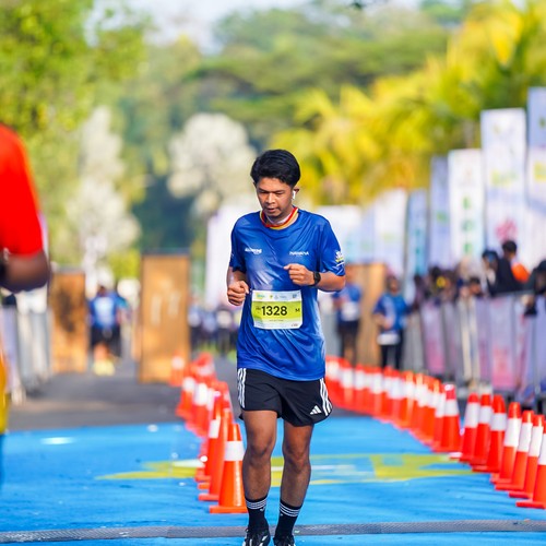 Race photo from BOGORUN 2026