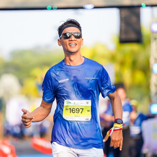 Race photo from BOGORUN 2026