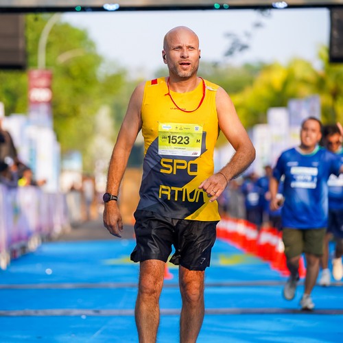 Race photo from BOGORUN 2026