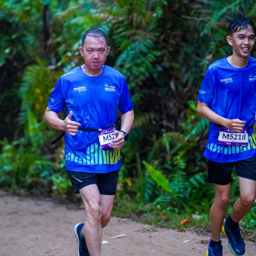 Race photo from Belitung Multisport Festival
