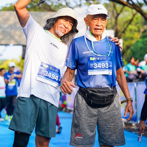 Race photo from BOGORUN 2026