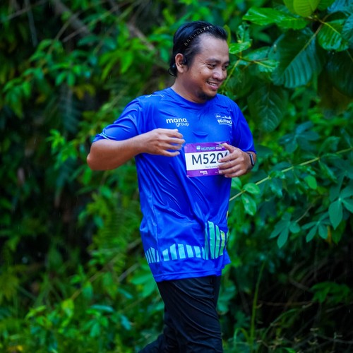 Race photo from Belitung Multisport Festival