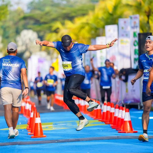Race photo from BOGORUN 2026