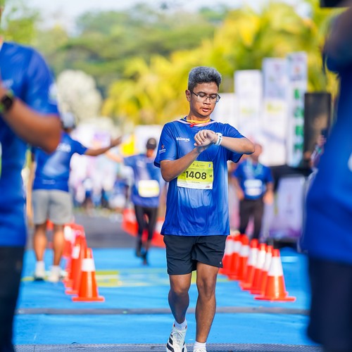 Race photo from BOGORUN 2026