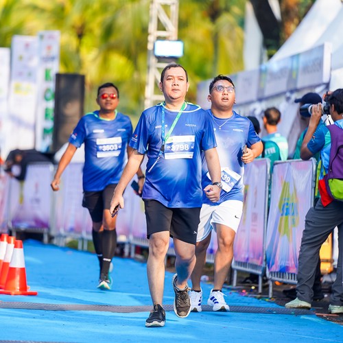 Race photo from BOGORUN 2026