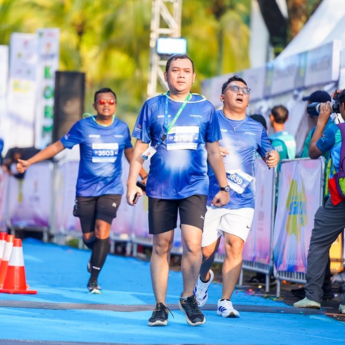 Race photo from BOGORUN 2026
