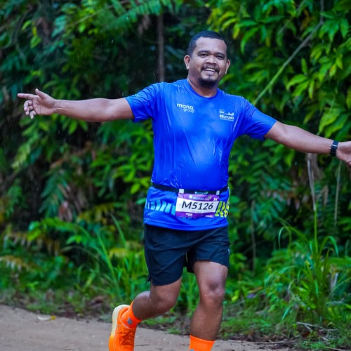 Race photo from Belitung Multisport Festival