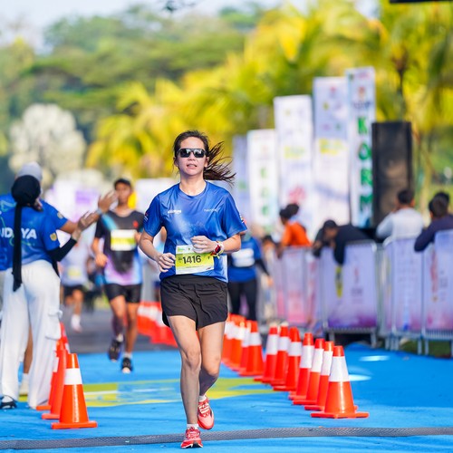 Race photo from BOGORUN 2026