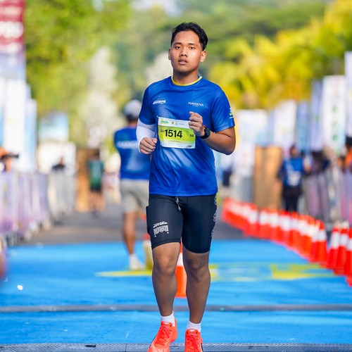 Race photo from BOGORUN 2026
