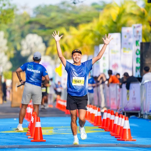 Race photo from BOGORUN 2026
