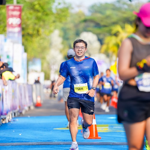 Race photo from BOGORUN 2026