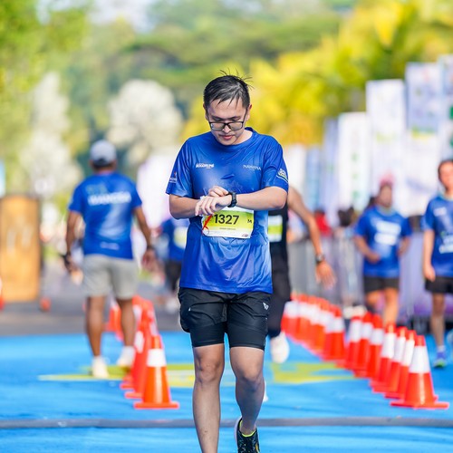 Race photo from BOGORUN 2026