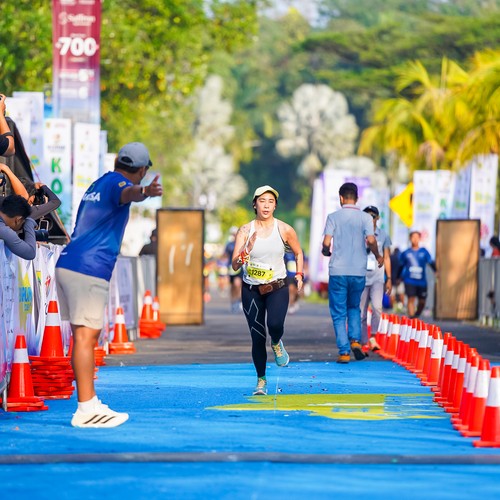 Race photo from BOGORUN 2026