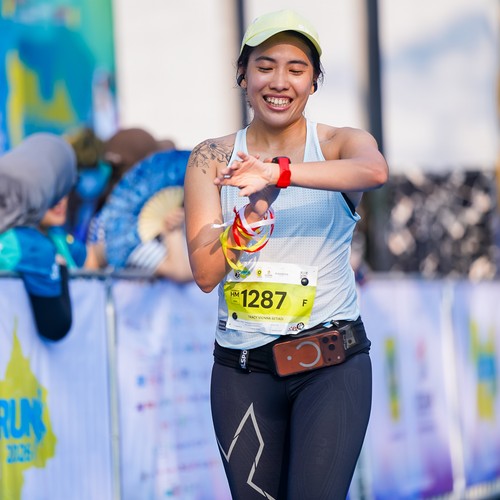 Race photo from BOGORUN 2026