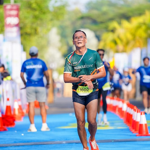 Race photo from BOGORUN 2026