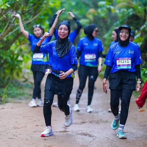 Race photo from Belitung Multisport Festival