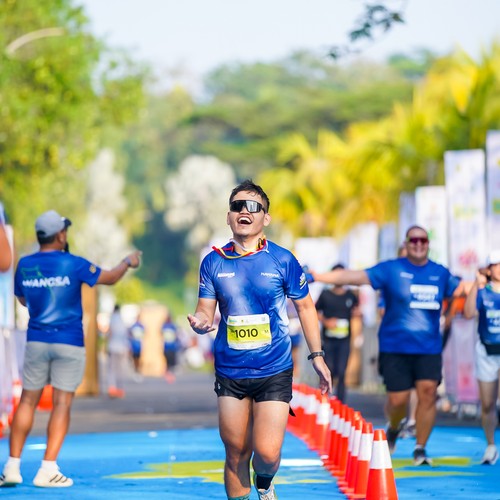 Race photo from BOGORUN 2026