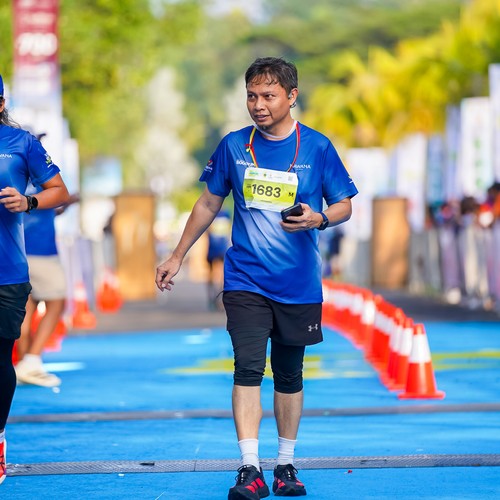 Race photo from BOGORUN 2026