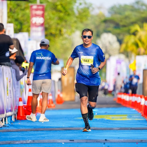 Race photo from BOGORUN 2026