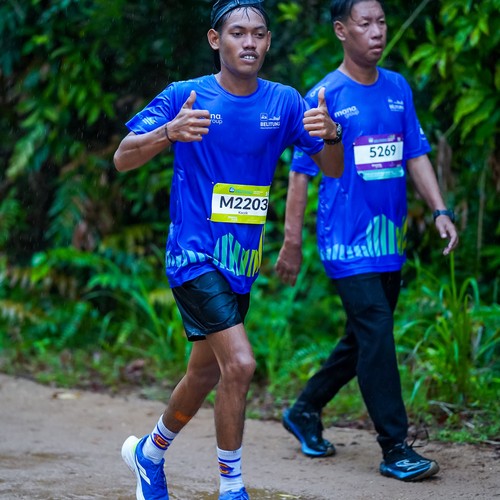 Race photo from Belitung Multisport Festival
