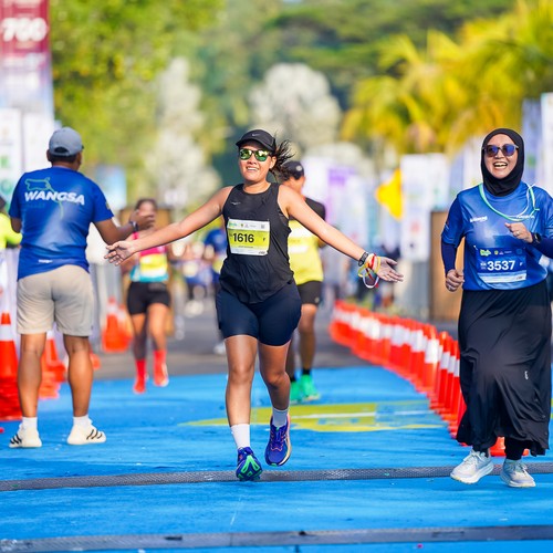 Race photo from BOGORUN 2026