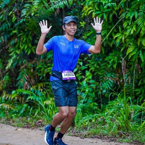 Race photo from Belitung Multisport Festival