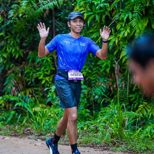 Race photo from Belitung Multisport Festival