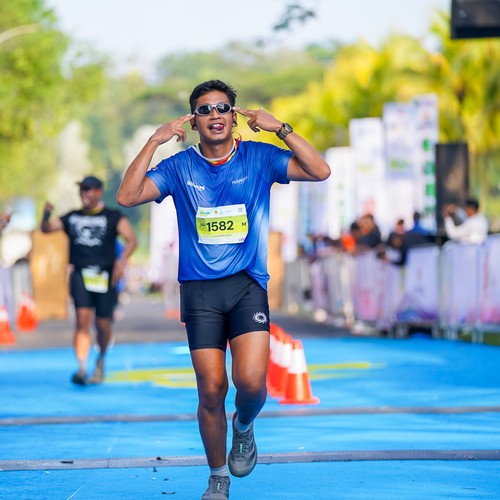 Race photo from BOGORUN 2026