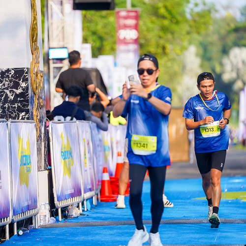 Race photo from BOGORUN 2026