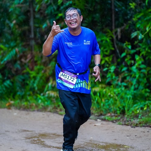 Race photo from Belitung Multisport Festival