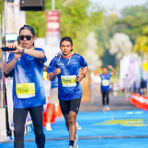 Race photo from BOGORUN 2026